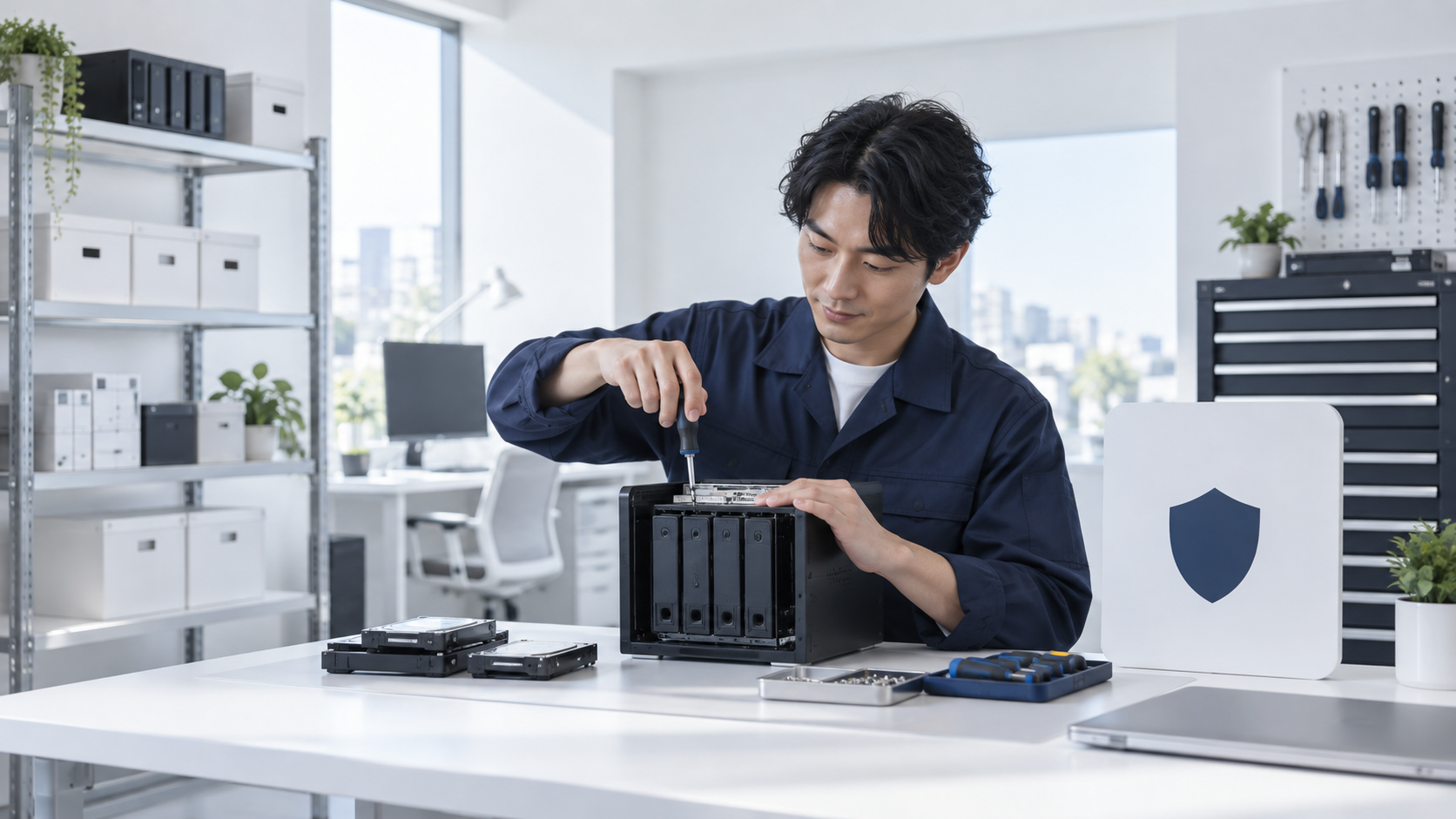 システム導入後の保守は何にお金がかかる？AYlabの保守に対する考え方を説明するために生成した、明るい架空の写真風画像