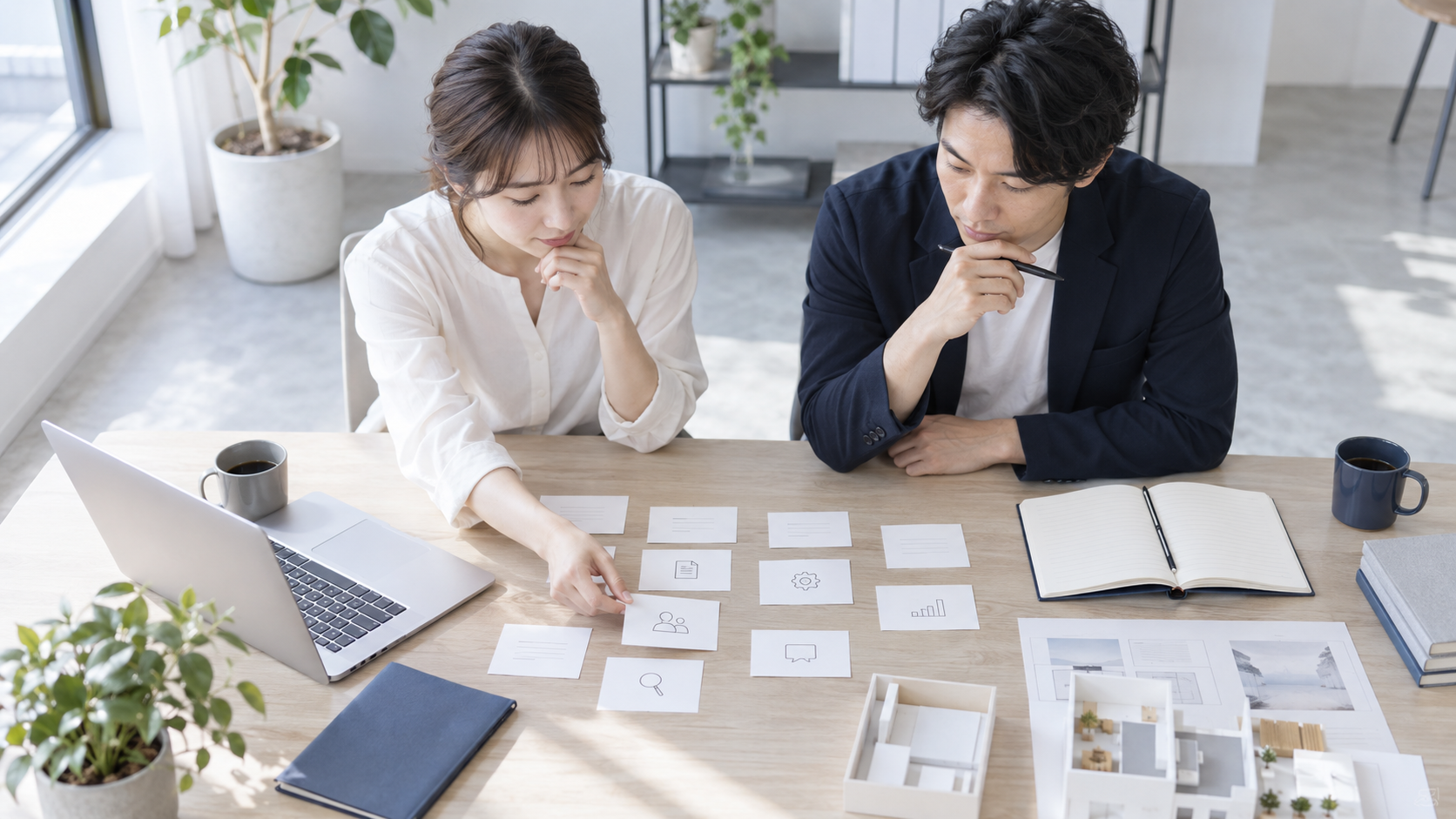 システム開発はいくらかかる?小規模な業務改善から始める場合の費用感を説明するために生成した、明るい架空の写真風画像